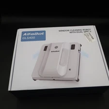 Alfabot Window Cleaning Robot With Dual Spray Model GLS400 - White