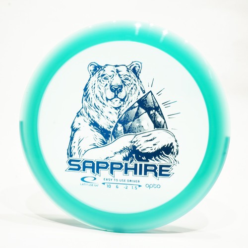Latitude 64 Opto Sapphire Disc Golf Distance Driver - Picture 1 of 14