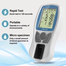 Multifunktions Home Analyzer Blutfett Harnsäure Harnstoff Kreatinin Tester