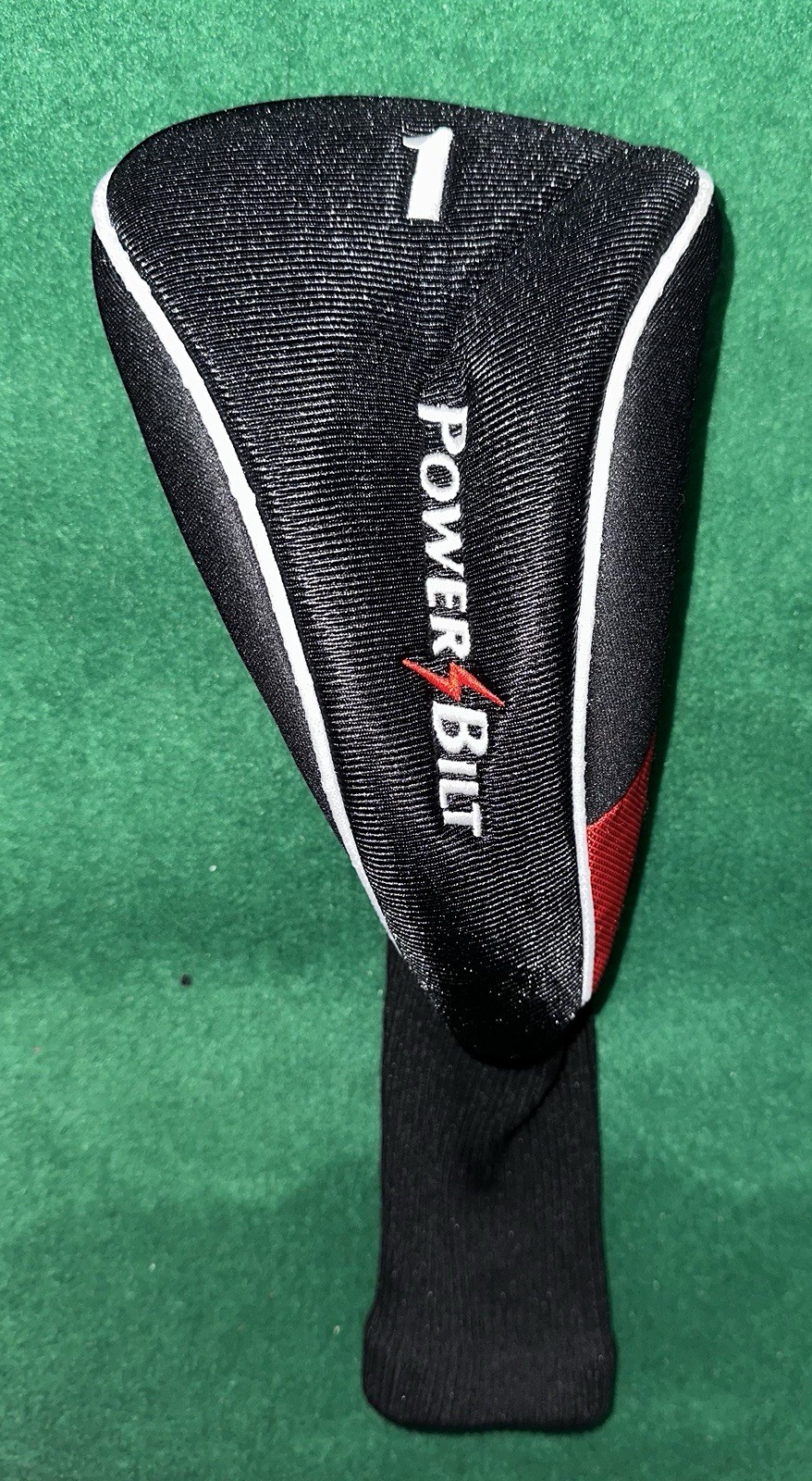 Head Cover Black Red White