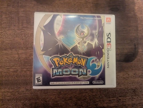 Pokémon Moon (Nintendo 3DS, 2016, Game Not Included, Box /Manual)