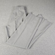 Levi's Women's High Rise Trousers Gray Straight Leg Work Pants Size 14