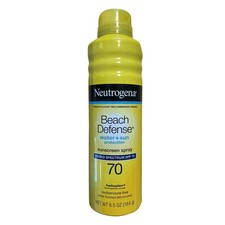 Neutrogena Beach Spray Broad Spectrum SPF 70, 6.5 Oz, Exp 07/26 2.00 per gallon