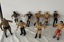 WWE Wrestling Figures Job Lot x9 Randy Orton Batista AJ Styles Mark Henry