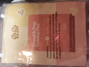 RitPet Reusable Dog Training Pads 2 Pack Washable Puppy Pee Pads 18x24 Flash-Dry