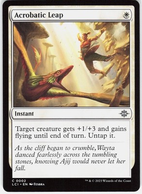 Acrobatic Leap C The Lost Caverns of Ixalan 2 LP