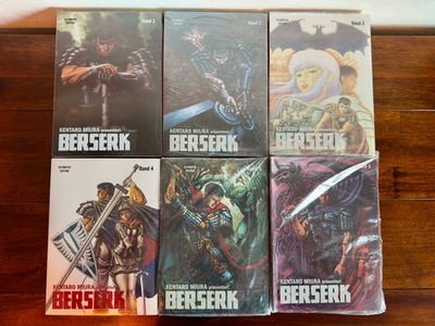 Berserk Ultimative Edition Band 1-6 Manga Set deutsch Miura 2-6 OVP
