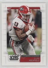 2019 Score Rookies Elijah Holyfield #357 0qi3
