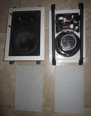 Sonance Symphony S634T In-Wall Speaker pair Wired 200W RMS White