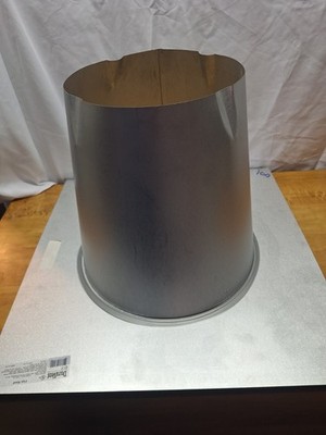 New duravent flat roof chimney flashing 6DT-FF   12.5 in high