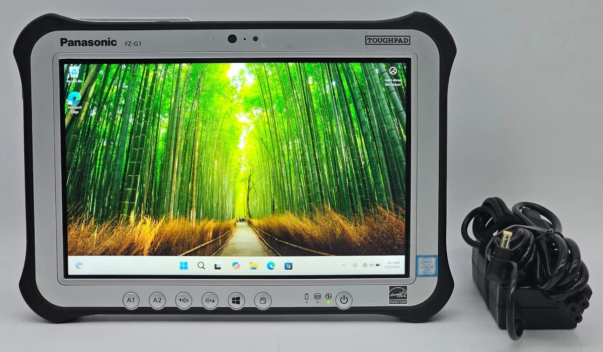 Tablette Panasonic Toughbook FZ-G1 - I5, 8Go RAM, 256Go SSD, Windows 10, Avec Poignée