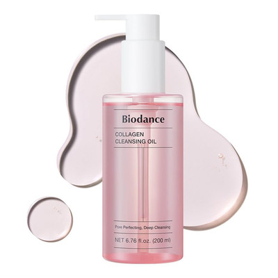 Collagen Cleansing Oil, Facial Oil Cleanser, Gentle Makeup Remover, Removes Blea