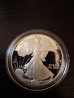 1992 S U.S. MINT AMERICAN EAGLE 99.9% Proof Silver Dollar 1 Ounce Coin
