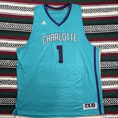 Charlotte Hornets Lance Stephenson Adidas Jersey Size 4XL Plus 2 Length
