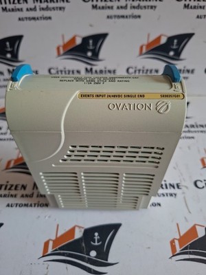 Emerson Ovation Events Input Module 5X00357G01