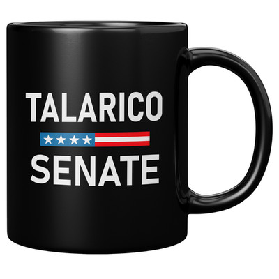 Talarico Senate Mug Drink to a Better World Texas Senator James Talarico Mugs bl