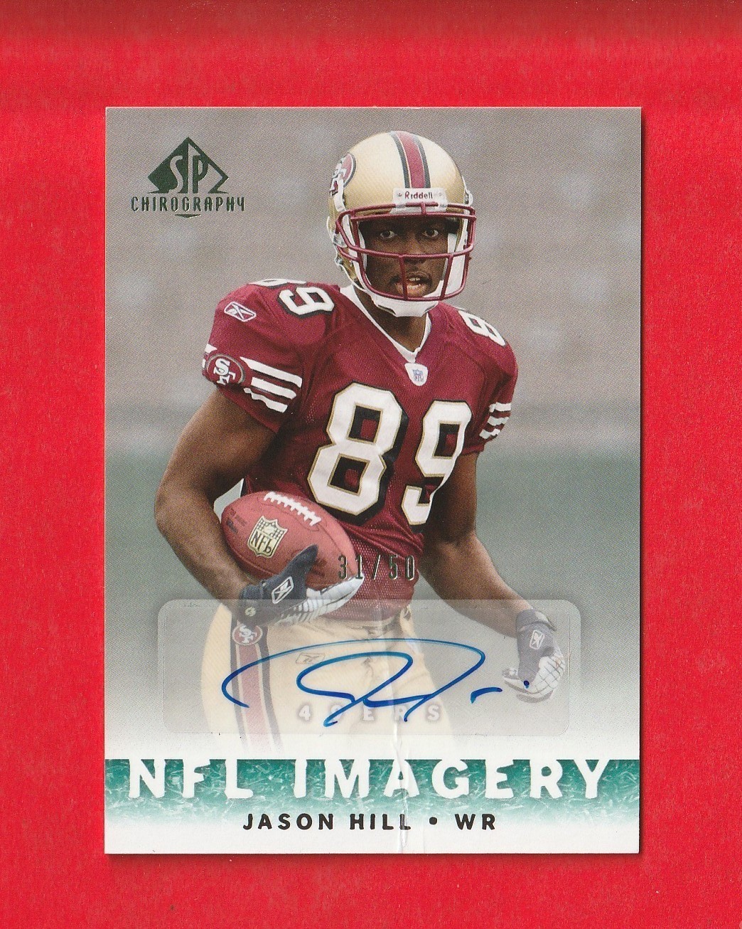Jason Hill Bowman Sterling Rookie Relics #JH Autograph