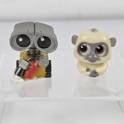 Disney Doorables Wall-E And Uka The Monkey Figures Lot Of 2