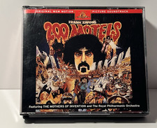 FRANK ZAPPA 200 MOTELS 2 CD Set 1997 Complete With Booklet and Poster