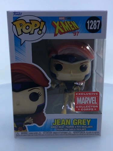 POP! Funko Marvel Collector Corps Exclusive X-Men '97 Jean Grey #1287 w/Acrylic
