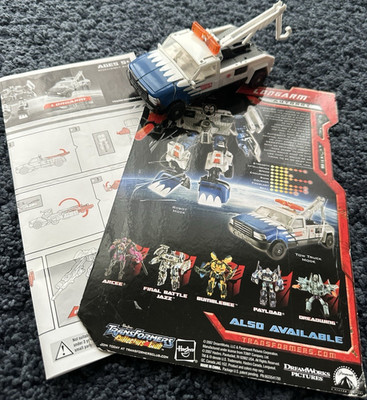 Transformers 2007 Movie Longarm Deluxe Class Complete w/ Manual, Card & Missile