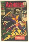 Avengers #34 1966 Vintage Marvel Comic 1st Living Laser Captain America Hawkeye