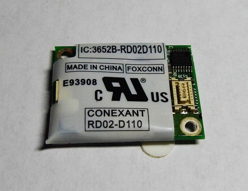 Conexant RD02-D110 Foxconn 56K Laptop Modem Module Dell P7125 Rev A00
