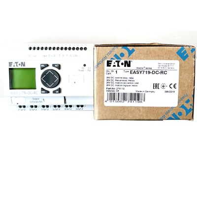 New In Box EATON EASY719-DC-RC PLC Unit fedex or DHL