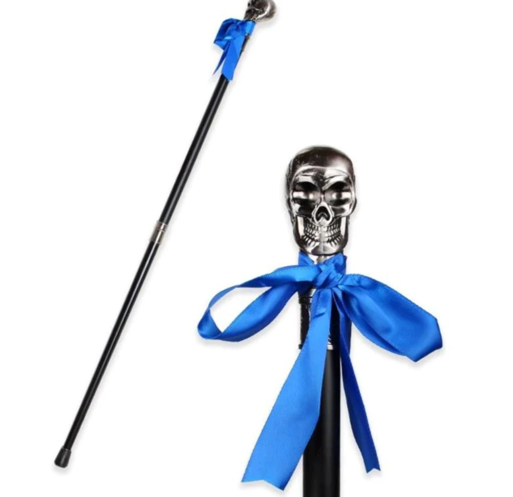 Skull Hiking Stick Topper & Walking Stick Gem