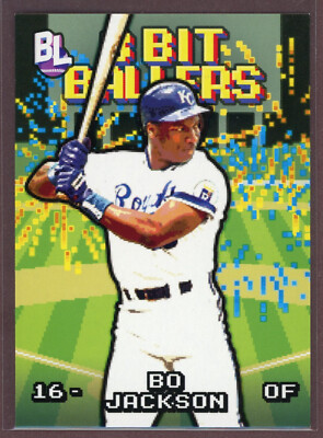 2023 Topps Big League Baseball 8 Bit Ballers #18 Bo Jackson