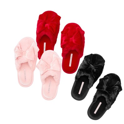 victoria secret bow slippers