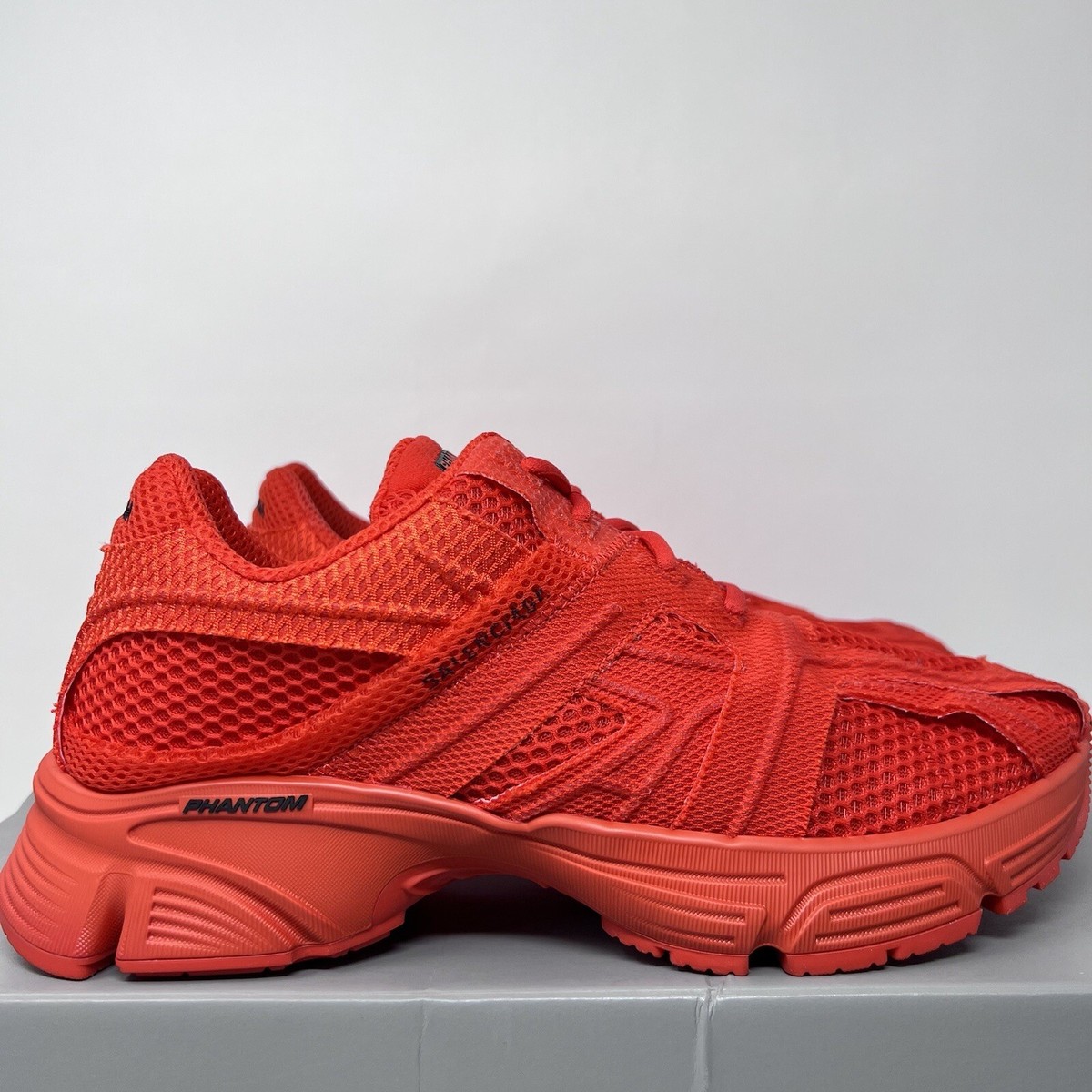 Balenciaga Phantom Men’s Sneakers Size US 42 EU Red