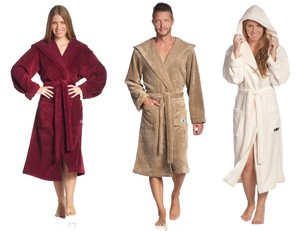 bademantel damen frottee vossen