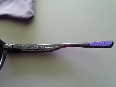 NIKE MARCHON COMPEL R EV0884 225 503 Violet SUNGLASSES NEW  display picture 1