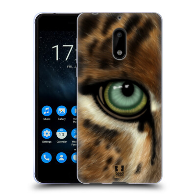 HEAD CASE DESIGNS ANIMAL EYE SOFT GEL CASE FOR NOKIA PHONES 1