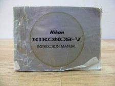 Nikon Nikonos-V instruction manual      SKU  179