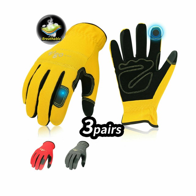 1x Hex Armor Elite Mechanic's 4019 Glove Level 5 Cut Resistance Chrome Series S eBay