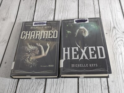 The Witch Hunter Series #1 & #2 Hexed  & Charmed by Michelle Krys - Hardcover 