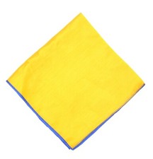 Ted Baker Mens Orange Cotton Silk Pocket Square L17103