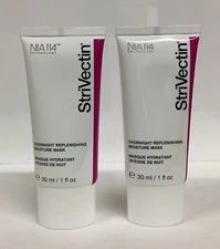 StriVectin LOT OF 2 Overnight Moisture Mask 1oz As Pictured, SEALED No Box!