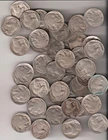 Buffalo Nickel roll with 1938 D & 1913 P good mix of 20 DIFF dates/mints +bonus