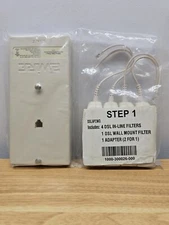 New Wall Mount plus 4 Pack DSL Line Filter KIT 4 Filters