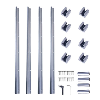 SBR20-3000mm Linear Guideway Rails + Blocks Router Mills Slide Guide CNC