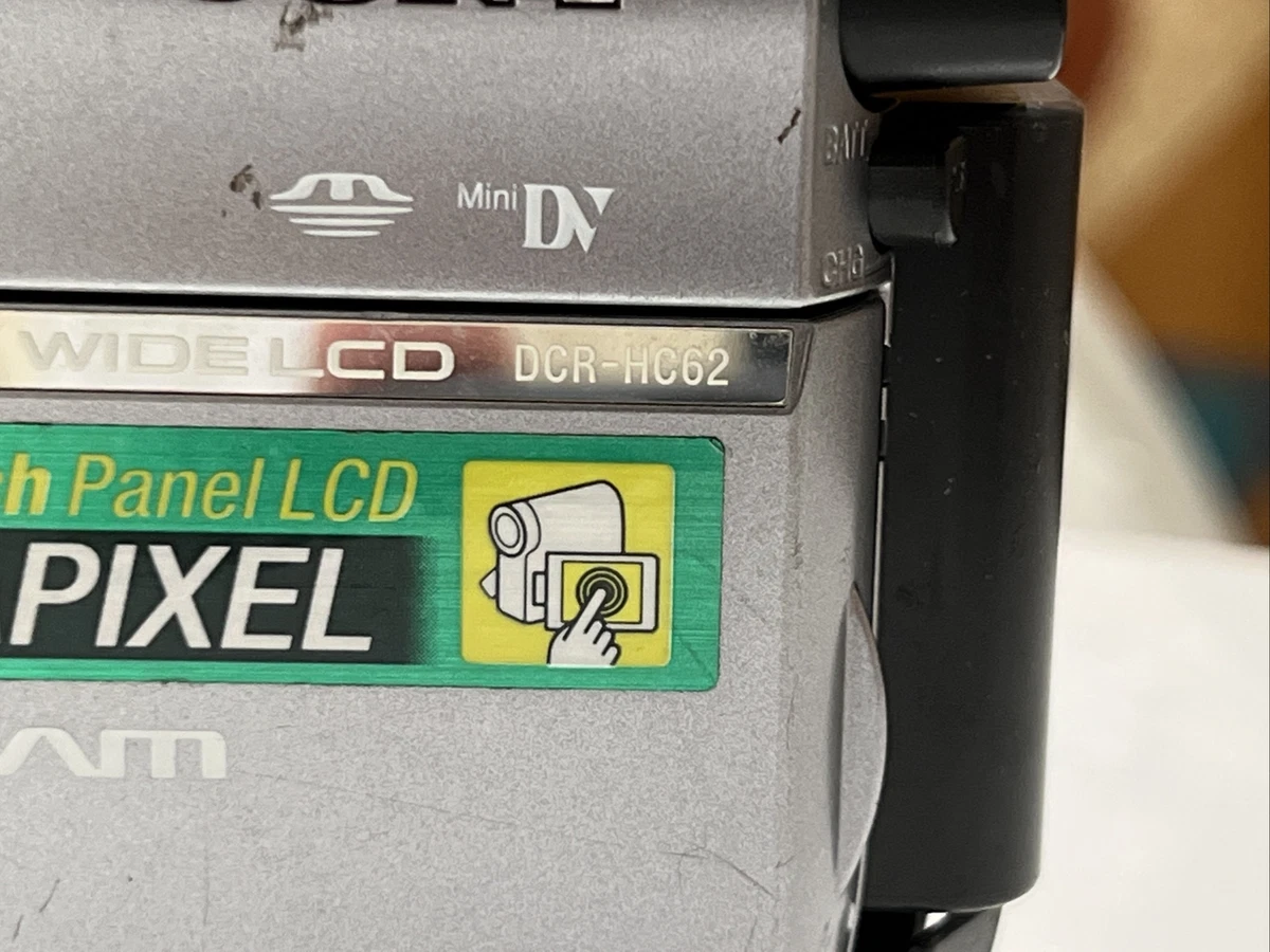 Sony Handycam DCR-HC62 Mini DV Camcorder W/ BATTERY | eBay