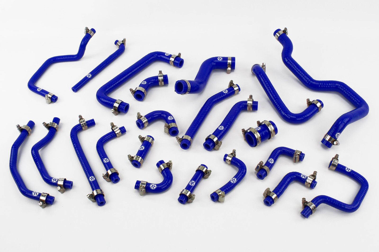 Silicone Ancillary Coolant Breather Hoses fit Toyota MR2 MK2 Turbo Rev1-2 Blue