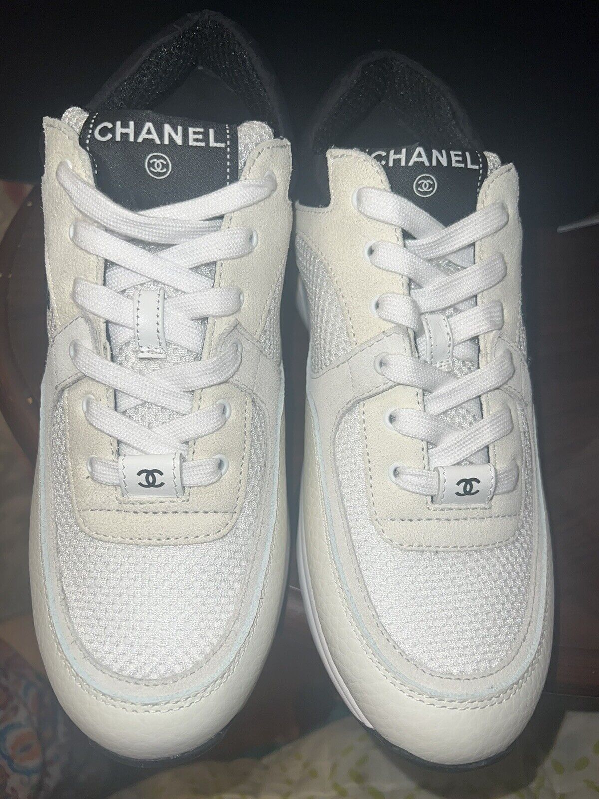 chanel runners all white｜TikTok Search