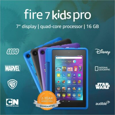 Amazon Fire 7 Kids Pro Edition Tablet with Alexa 7'' Display 16 GB 9th Generation