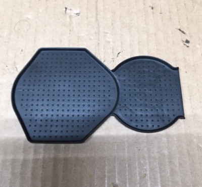 Eosnow Rivestimento del pannello portabicchieri per console centrale per auto in fibra di carbonio per Audi A4 B8 A5 2009-2015