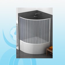 BOX VASCA AD ARCO SEMICIRCOLARE CURVO APERTURA A SOFFIETTO NUOVO MADE IN ITALY