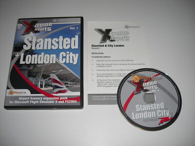 Xtreme Airports STANSTED + LONDON CITY PC Add-On Flugsimulator X 2004 FSX